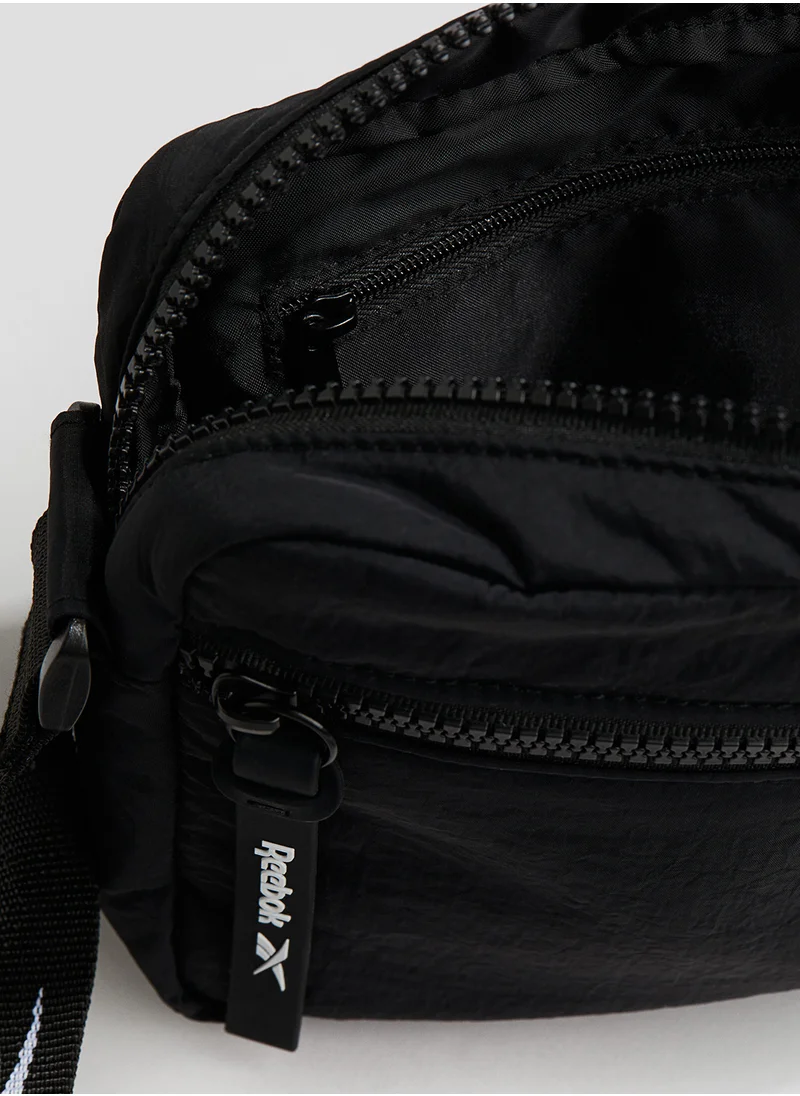 H&M Embroidered-Detail Crossbody Bag