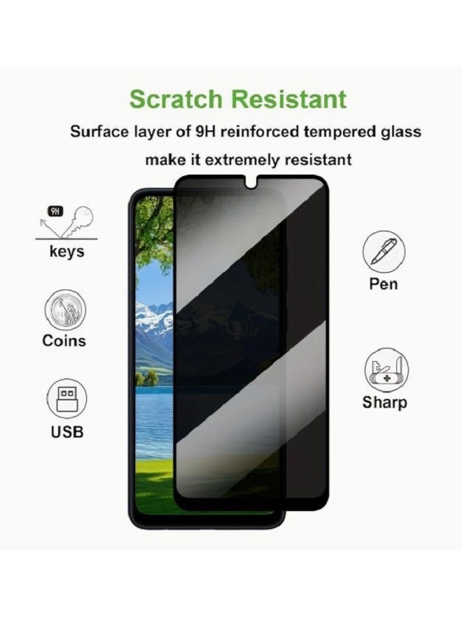 Privacy Tempered Glass Screen Protector For Samsung Galaxy A23  - Image 2