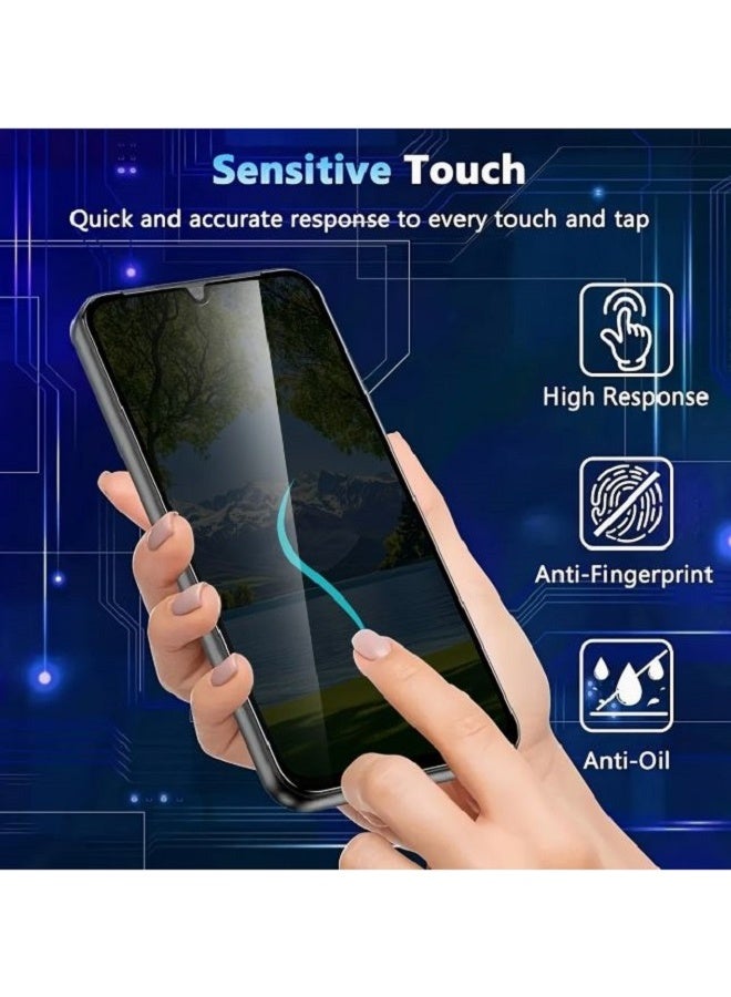 Privacy Tempered Glass Screen Protector For Samsung Galaxy A23  - Image 3