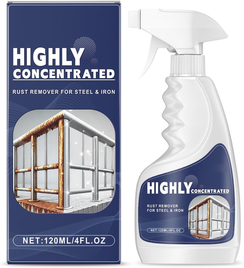 Rust Remover 120ml Bottle Designs Revitalizes Your Metal Tool For Personalize And Factory Daily Use Protective Rust - Image 1