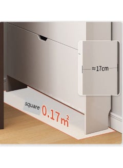 3 Tiers Shoe Cabinet with 2 drawers, Cupboard Shoe Storage Organizer Pull Down Wooden Furniture, White - pzsku/Z9D0EF3E369AE21DCD1B8Z/45/_/1687311007/ef5a1e4a-151e-48e5-8e4a-fb78f08f1f99