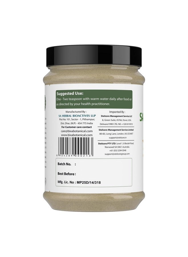 bixa BOTANICAL Ayurvedic Natural Herbal Supplement Safed Musli Powder Pure Authentic Premium Quality | Gluten Free, Non-GMO, Steam Sterlized, Vegan (7 Ounce (Pack of 1), Safed Musli Root Powder) - Image 3