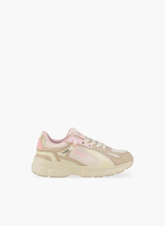 لي كوبر Girls Lace-Up Ankle Sneakers