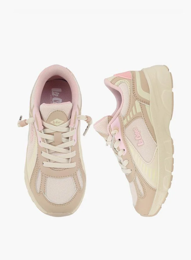 لي كوبر Girls Lace-Up Ankle Sneakers