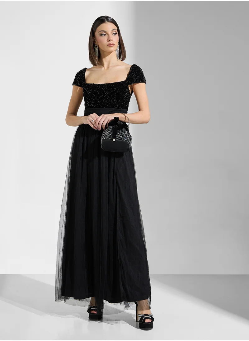 ايلا ليمتد اديشن Shimmer A-Line Dress