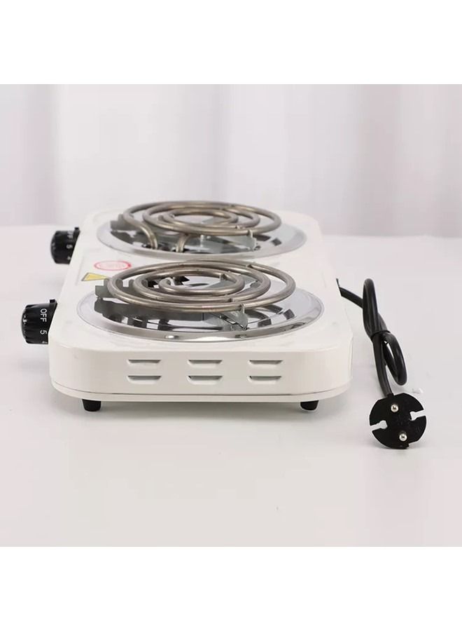 هوت بلايت موقد الطهي الكهربائي المحمول في الهواء الطلق ملف مزدوج الموقد 2000 واط ، أداة مطبخ سخان القهوة - Image 4