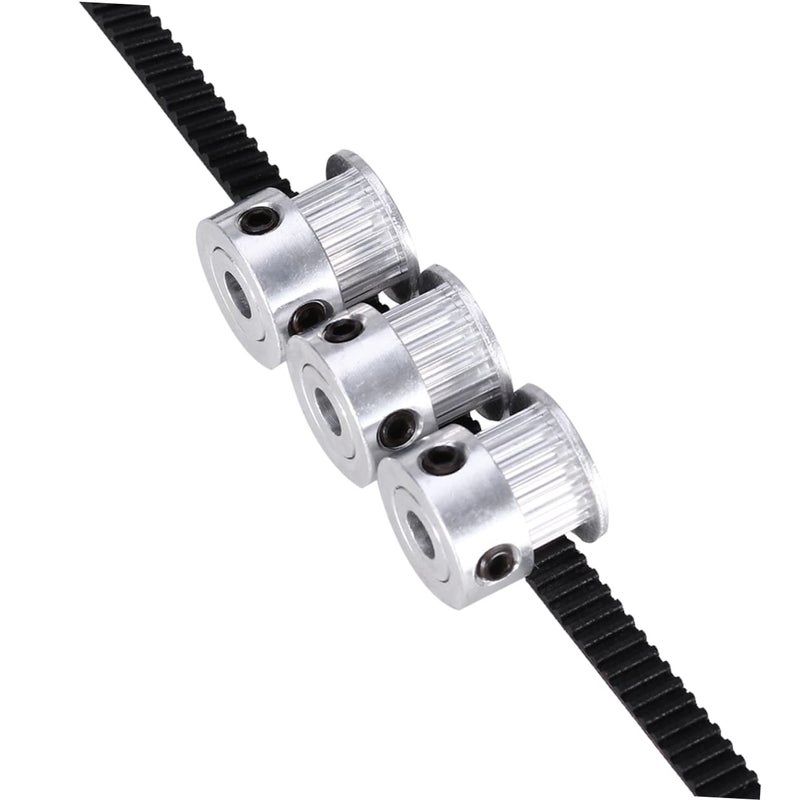 Healeved 8pc Teeth Timing Pulley Wheels Timing Belt Wrench for Printer Parts Pu Construction High Precision for Linear Motion and CNC Applications - Image 5