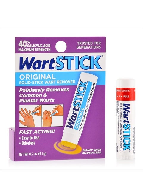 Maximum Strength Salicylic Acid Solid-Stick Common and Plantar Wart Remover 0.2 Oz