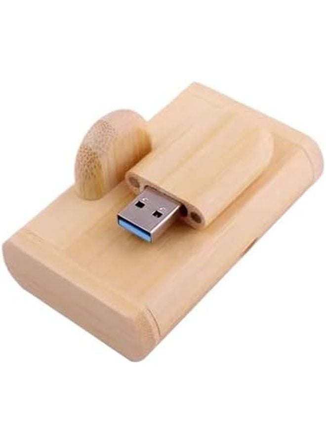 Bamboo Wood USB 3 0 Flash Drive 4GB Pen Drive Memory Stick With Wooden Box - Image 2