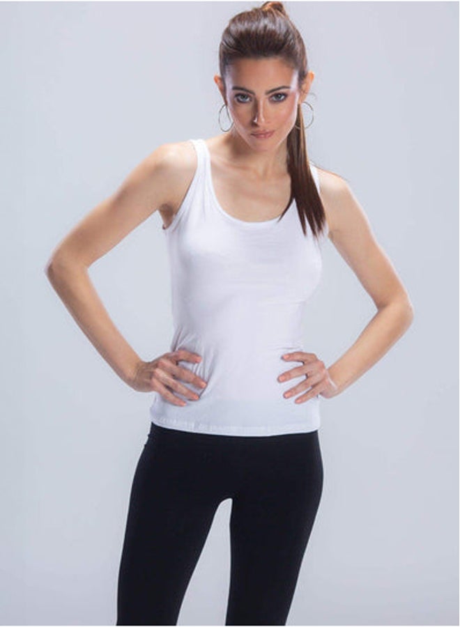 Carina Cotton Sleeveless Tank Top - Image 1