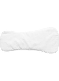 Four-Layer Washable Adult Cloth Diapers - Reusable, High Absorbency, Soft & Breathable, Easy to Use for Elders & Caregivers, 23.62x10.62x1.18in (White)
