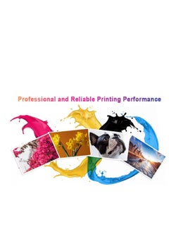 Terabyte GI-490 Ink Compatible with CANON Printer for PIXMA G3400, G2400, G1400, G4400, G4410, G3410, G2410, G1410, G3411, G2411, G1411, G4411(4-Pack Black Cyan Magenta Yellow)  - Image 5