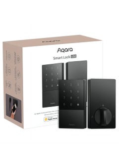 Smart Lock U50,Keyless Entry Door Lock with Apple Home Key,App Remote Control, Support Apple HomeKit,Matter,Google Home,Alexa, IFTTT,Global version-Black