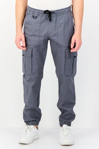 Men Regular Fit Solid Cargo Pants, Grey - pzsku/Z9D0FD4891188C0A65637Z/45/1750256157/6791b1a2-2f74-4449-9051-1209a185e295