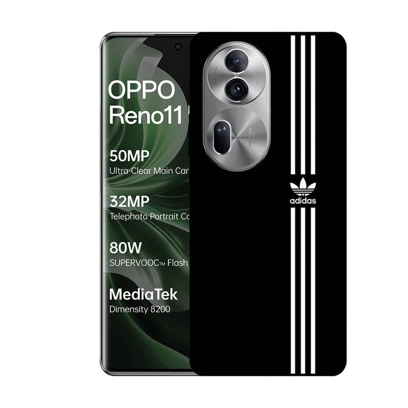 EYE CATCH Printed Protective Case Cover For Oppo Reno 11 Pro -  Adidas Logo - Image 1