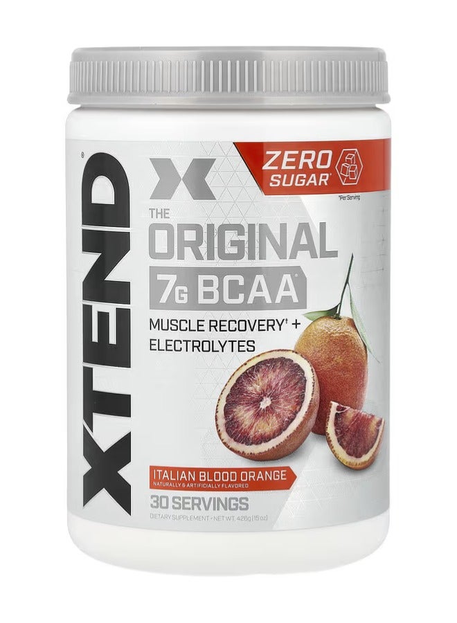 Xtend The Original 7G BCAA Muscle Recovery + Electrolytes، نكهة البرتقال الدموي الإيطالي - 30 وجبة - Image 1