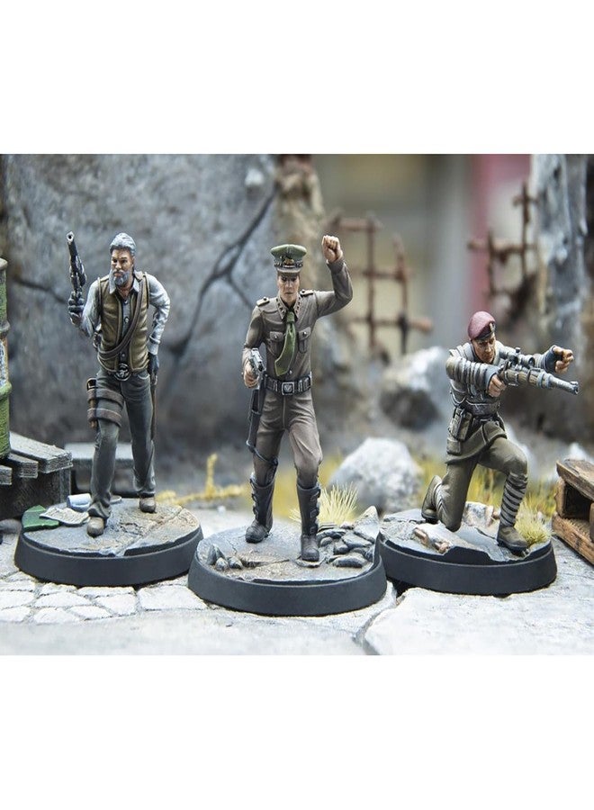 Modiphius Entertainment Fallout Wasteland Warfare: NCR Top Brass - 3 Figure Set, RPG - Image 3