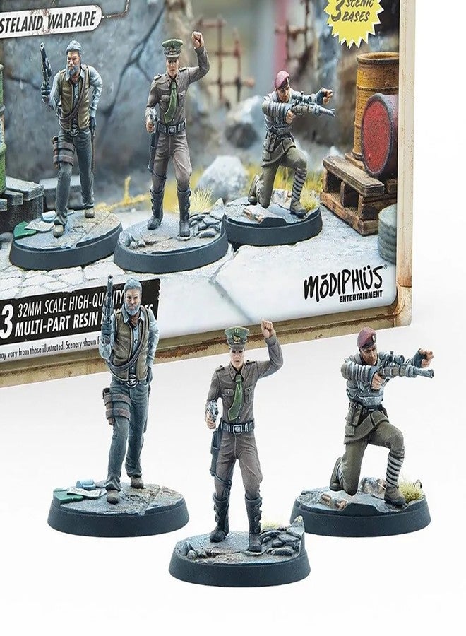 Modiphius Entertainment Fallout Wasteland Warfare: NCR Top Brass - 3 Figure Set, RPG - Image 5