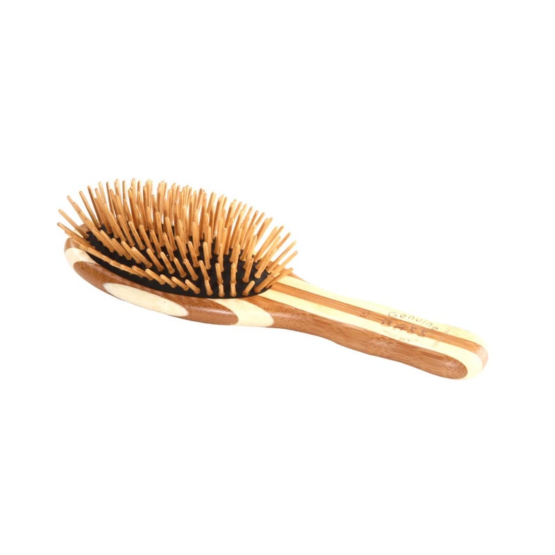 Bass Brushes Small Oval Bamboo Brush 1 EA