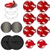 volport Extra Tape Super Sticky Adhesive Replacement and Phone Magnet Sticker Disc for Reusing Grip Stand Socket Base Circle Double Sided Car Mount Holder Strong Glue Pads Round Magic Metal Plate - Image 2