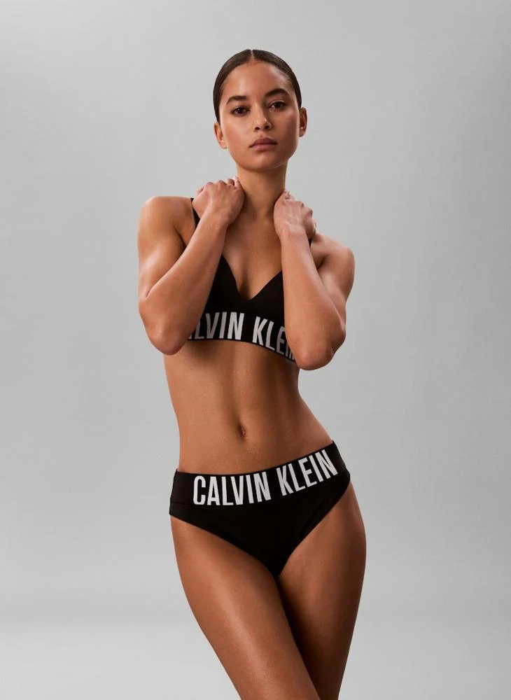 كالفن كلاين Logo Band Swim Bottom Bikini