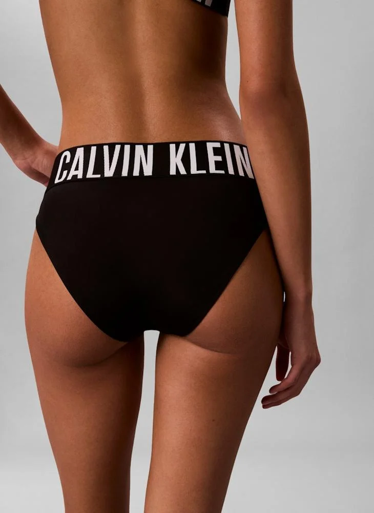 CALVIN KLEIN  Logo Band Swim Bottom Bikini for Women | Best Price UAE