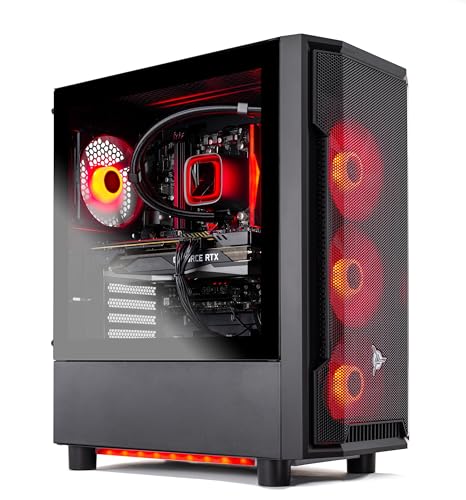 Skytech Gaming Shadow Gaming PC, AMD Ryzen 7 7800X3D 4.2GHz, NVIDIA RTX 5060 Ti 16GB, 1TB Gen4 NVMe SSD, 32GB DDR5 RAM 6000, 650W Gold PSU, 360 ARGB AIO, Wi-Fi, Win 11, Desktop - Image 3