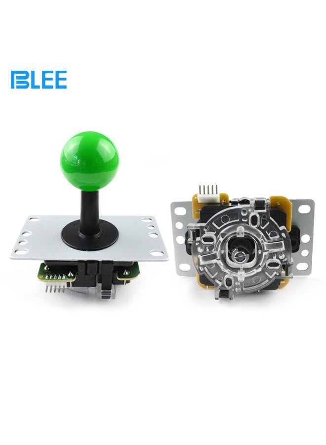 DIY Small Eight-way Imitation Original Sanhe Rocker JLF Boxing King Fighting Arcade Game Machine Baoli Sanhe Rocker 5p Line-Product Color:T9 Imitation Sanhe Rocker (green Ball Wiring)  - Image 5