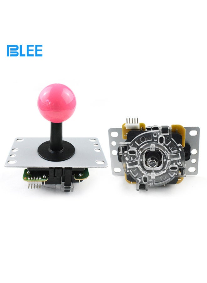 DIY Small Eight-way Imitation Original Sanhe Rocker JLF Boxing King Fighting Arcade Game Machine Baoli Sanhe Rocker 5p Line-Product Color:T9 Imitation Sanhe Rocker (green Ball Wiring)  - Image 4