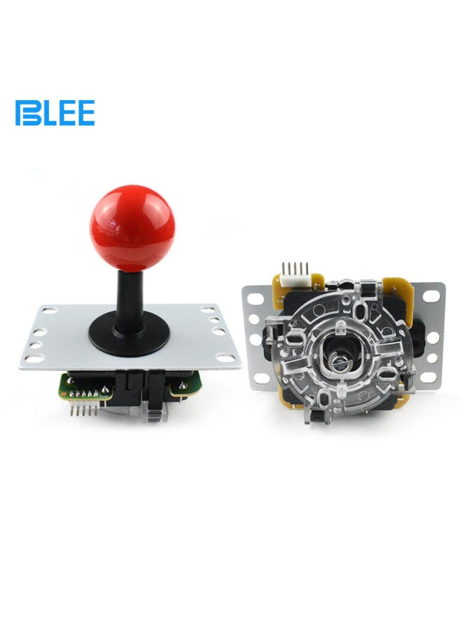 DIY Small Eight-way Imitation Original Sanhe Rocker JLF Boxing King Fighting Arcade Game Machine Baoli Sanhe Rocker 5p Line-Product Color:T9 Imitation Sanhe Rocker (green Ball Wiring)  - Image 3