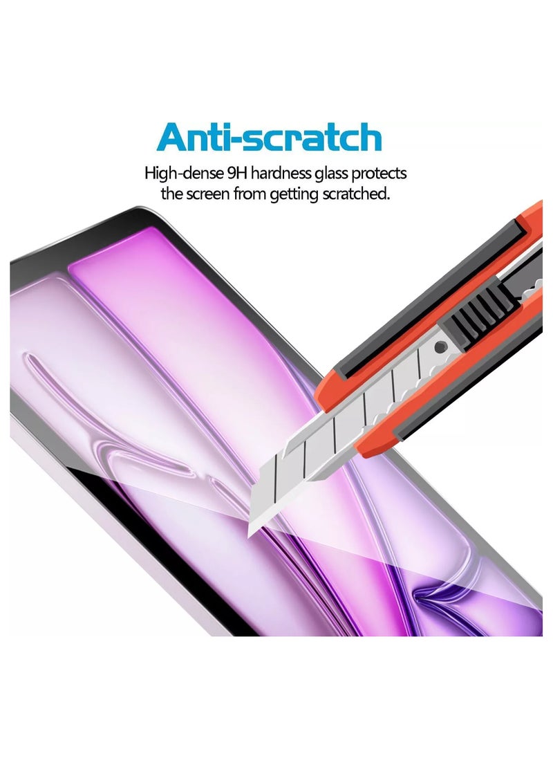TWEGGON iPad Air 13" (2024) Screen Protector, Crystal Clear Tempered Glass Screen Protector for Apple iPad Air 13” (2024)  - Image 2