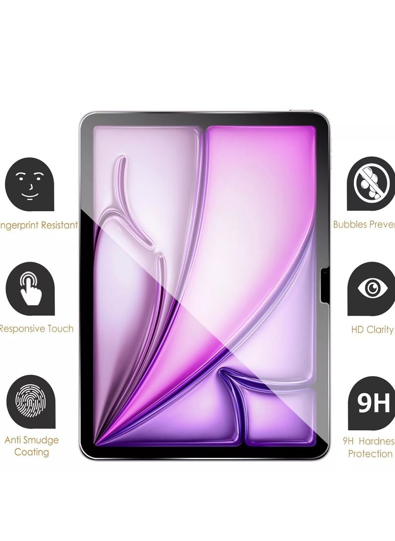 TWEGGON iPad Air 13" (2024) Screen Protector, Crystal Clear Tempered Glass Screen Protector for Apple iPad Air 13” (2024)  - Image 3