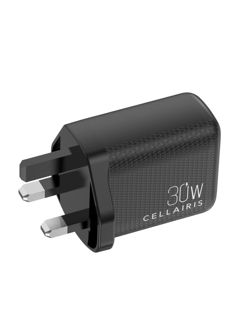 Cellairis Premium Wall Charger PD 30W + QC - Black - Image 3
