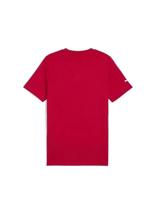 Puma Rosso Corsa Scuderia Ferrari HP Race Coloured Big Shield Tee Men for Men | Best Price UAE