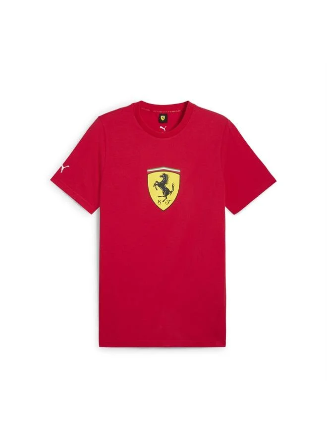 Puma Rosso Corsa Scuderia Ferrari HP Race Coloured Big Shield Tee Men for Men | Best Price UAE