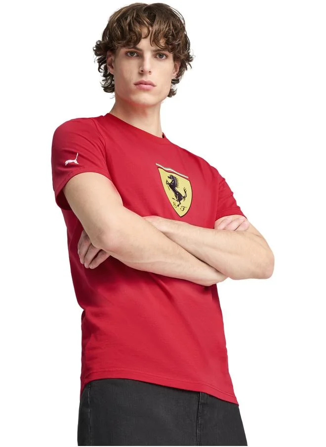 Scuderia Ferrari HP Race Coloured Big Shield Tee Men