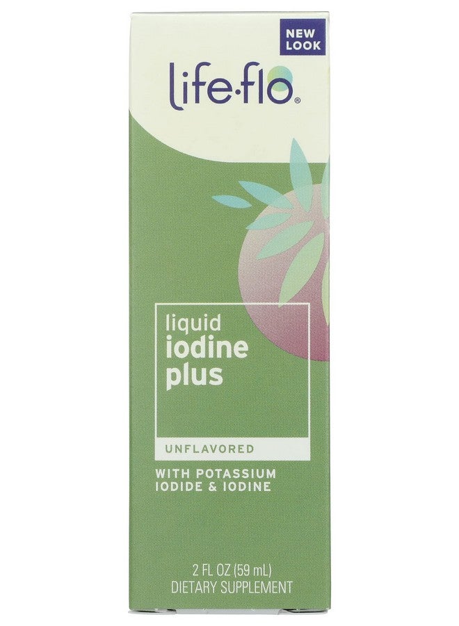 Life-flo Life Flo Unflavored Liquid Iodine Plus with Iodine and Potassium Iodide, Organic, 2 Ounce (Pack of 1)