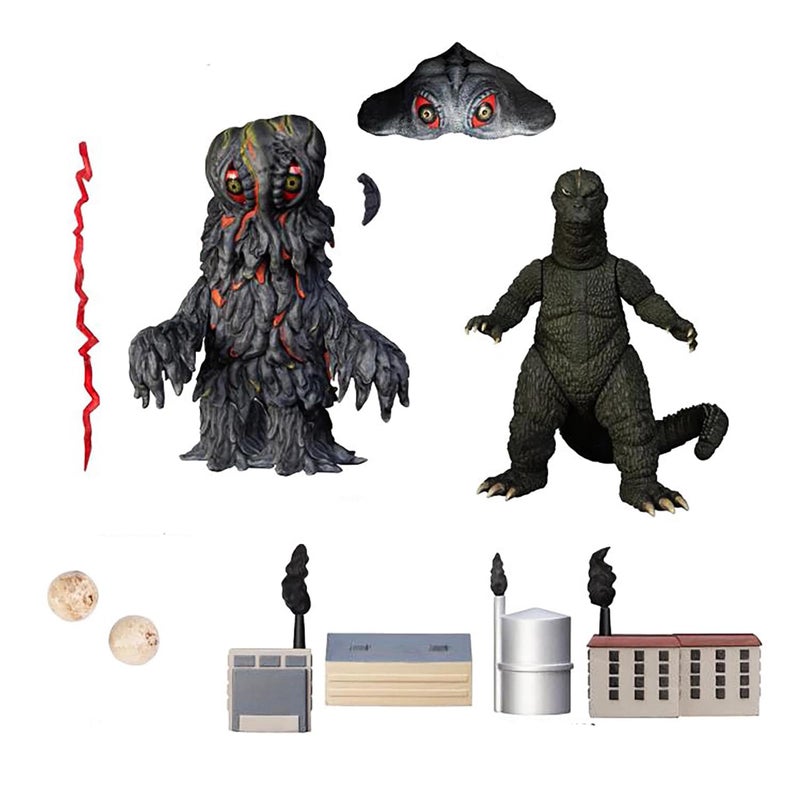 Mezco 5 Points XL Godzilla vs Hedorah Boxed Set - Image 2