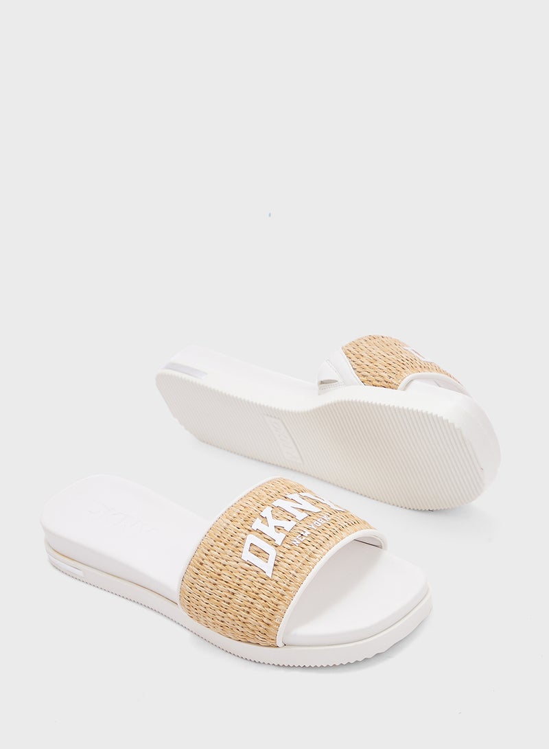 DKNY Joa Flat Slide Sandals  - Image 3
