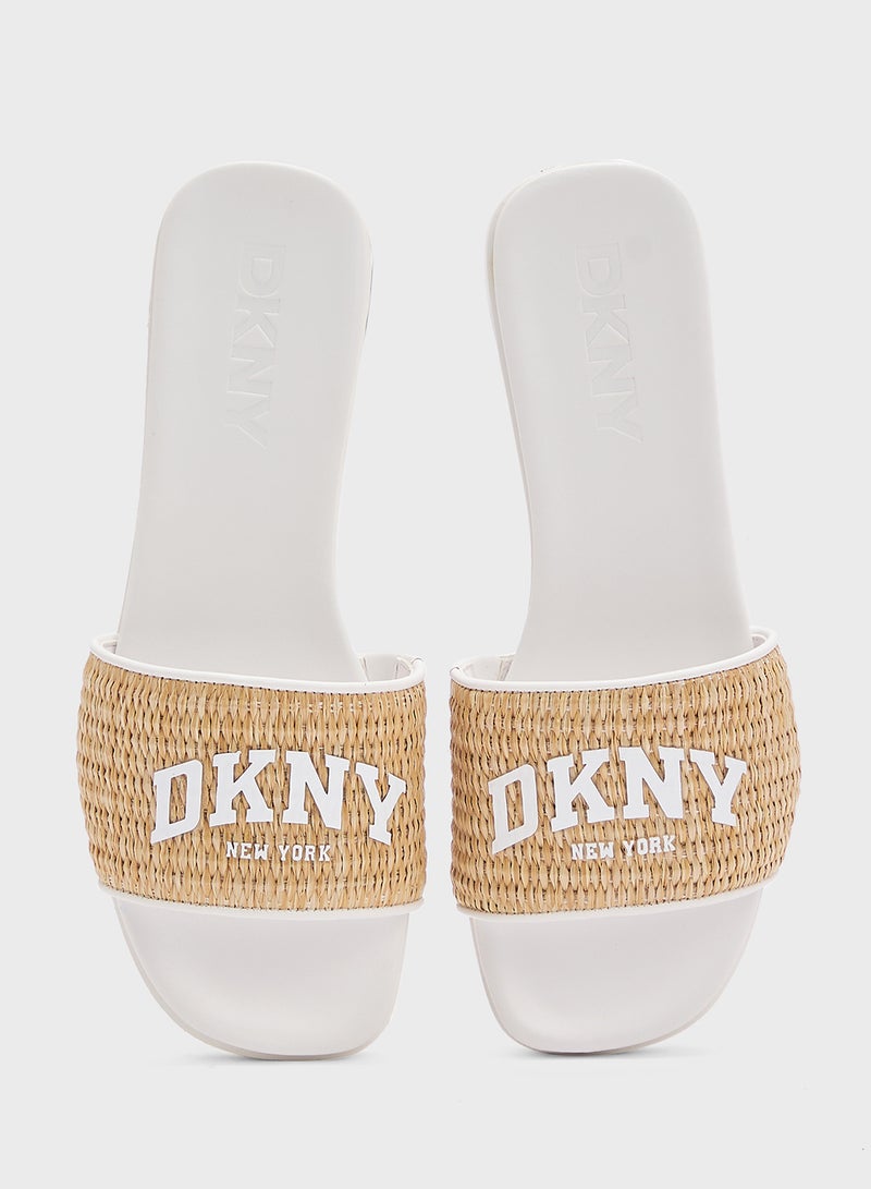 DKNY Joa Flat Slide Sandals  - Image 4