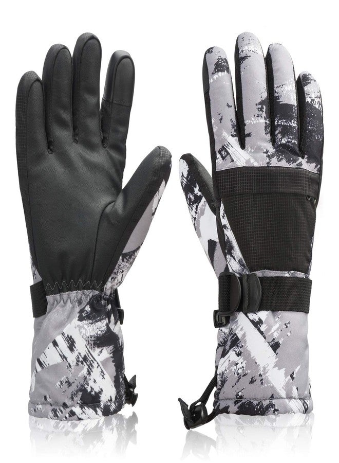 BOSONER Ski Snowboard Gloves - Waterproof Winter Warm Gloves with Touchscreen for Men, Women, Kids Skiing and Snowboarding - Image 1