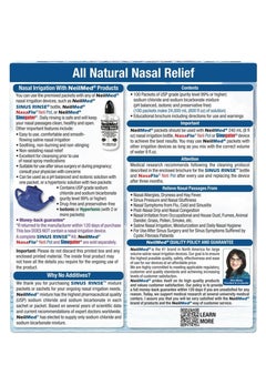 NeilMed NeilMed Sinus Rinse All Natural Relief Premixed Refill Packets 100 Count (Pack of 1)  - Image 3
