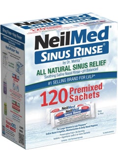 NeilMed Sinus Rinse All Natural Relief Premixed Refill Packets 120 Count (Pack of 1) - pzsku/Z9D11266B984604D16AFFZ/45/_/1741000092/aa9599fa-2d7d-4a23-a614-37b36b8822e2