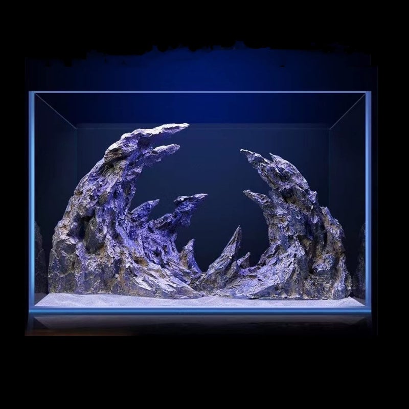 زينة أحواض السمك الكبيرة AWXZOM من وادي الروح، زينة أحواض سمك كبيرة جداً، تنسيق حدائق متفوق، وادي الروح 18 بوصة