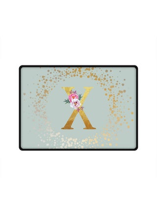 Designer Gaming Mouse Pad Anti-Skid Mousepad Large Keyboard Mouse Pad Desk Mat Custom Monogram Initial Letter Floral Pattern Alphabet - X(Light Grey) - pzsku/Z9D11882F1C26C8608F0EZ/45/_/1696070537/7877f0a7-0fcd-45db-923e-f36803a4284e