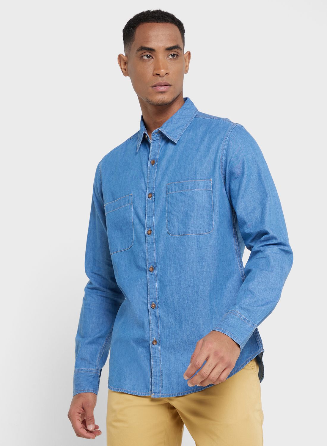 グランドセール 漫画 Men Scott Thomas Scott Thomas Blue Opaque Fit Slim Smart ウェア