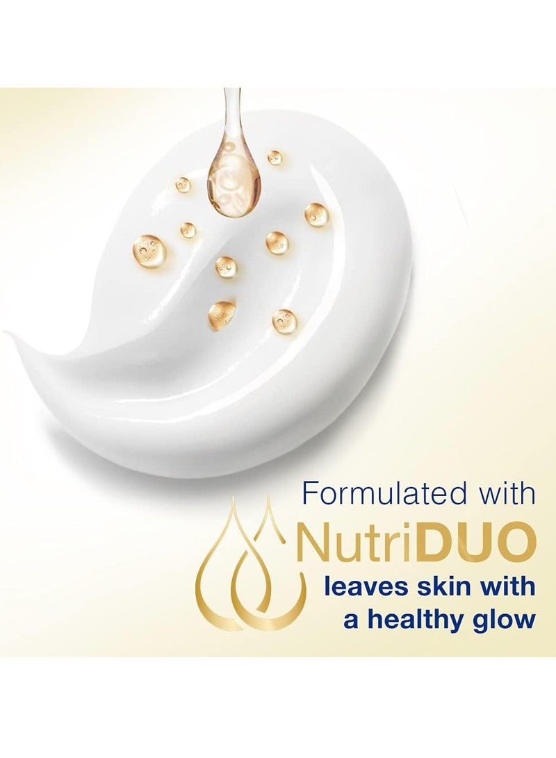 دوف كريم دوف للجسم الناعم والحريري لجميع أنواع البشرة، خالٍ من البارابين، ترطيب يدوم 24 ساعة مع مرطب نباتي، بشرة ناعمة كالحرير، 300 غرام - Image 4