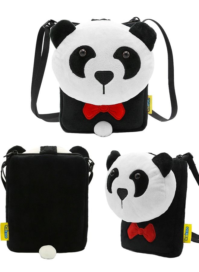 HomarKet Kids Crossbody Purse Cartoon Cute Panda Shoulder Bag Handbag Little Girl's and Boy's Toddler Wallet Bag  - Image 5