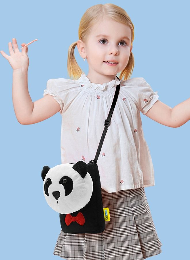 HomarKet Kids Crossbody Purse Cartoon Cute Panda Shoulder Bag Handbag Little Girl's and Boy's Toddler Wallet Bag  - Image 1