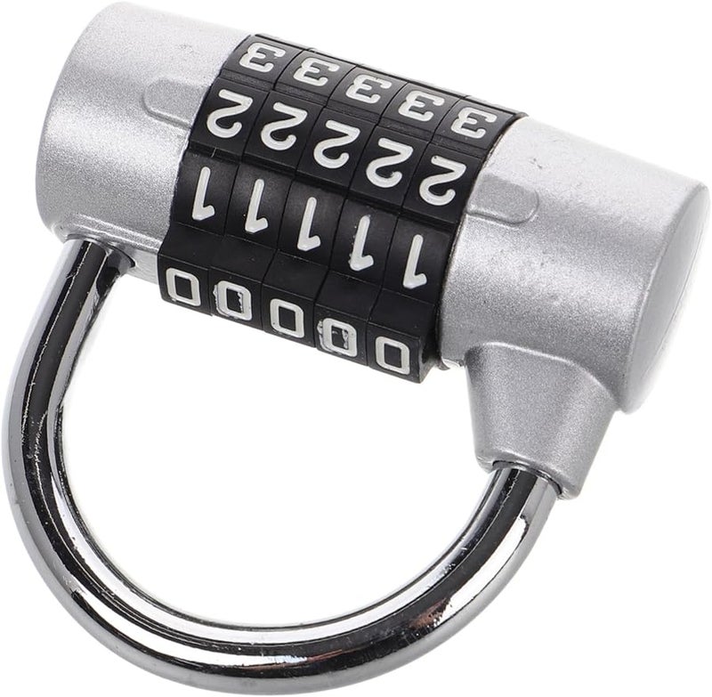 Heavy Duty Combination Padlock Easy Reset High Security Lock for Travel - Image 2